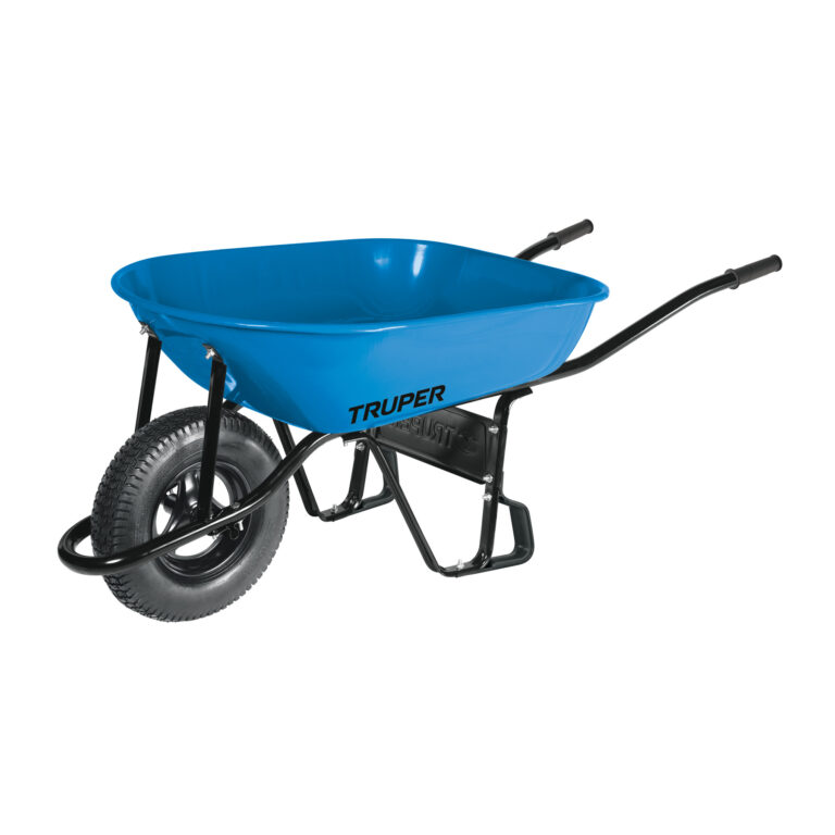 Carretilla 5.5 ft3 Neumática, bastidor tubular, Truper 11752