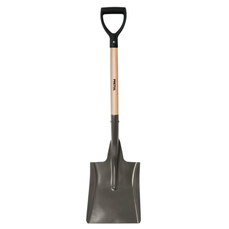 Pala cuadrada, puño "Y", mango 28", Pretul 22511