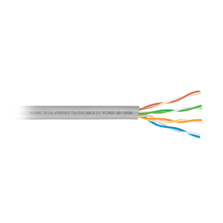 Metro cable UTP CAT5E Bobina 305m gris 47382