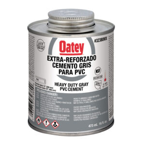 32378Mx Cemento Gris Oatey Para Pvc Extra Reforzado