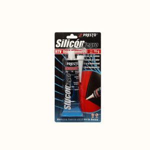 SILICON NEGRO PRESTO 100% TUBO DE 070 GRS 04307