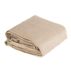 Toldo raschel beige de 6 m, 80% sombra, ancho 4 m, FIERO - 45763