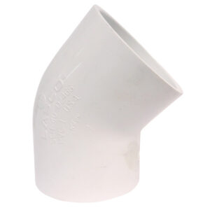 CODO PVC HID. CED-40 45° de 1 1/2" pulgadas