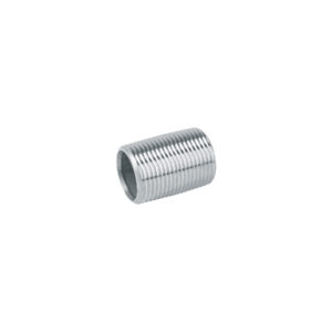 Niple de acero galvanizado 1/4" cuerda corrida, FOSET 43963