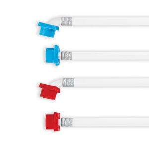 Juego de mangueras para lavadora, vinilo, c/codo 90, BASIC 44177