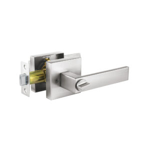 Cerradura manija "Módena" p/recámara, cromo mate, HERMEX 45333