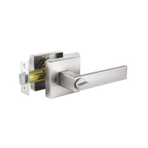 Cerradura manija "Módena" p/baño, cromo mate, HERMEX 45334