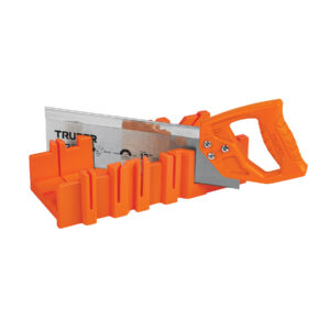 Caja de inglete con serrucho de costilla 12", TRUPER 103750