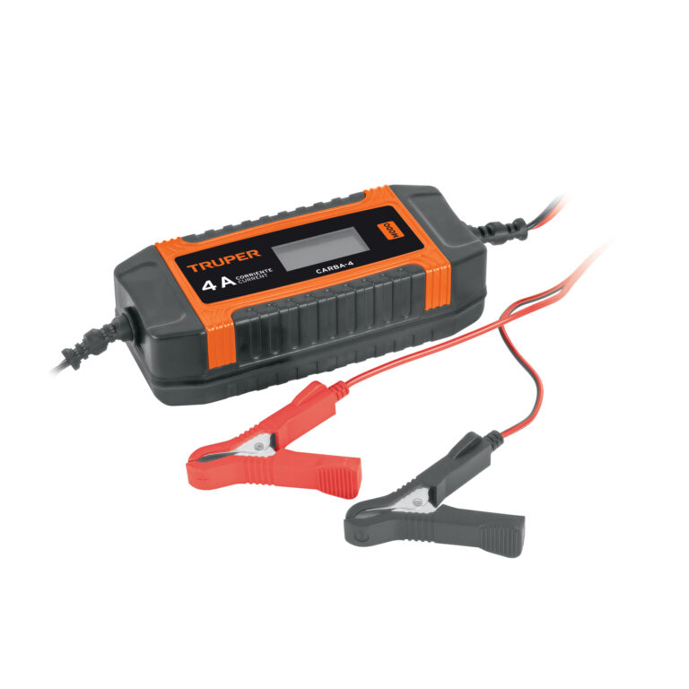 Cargador y mantenedor automático de baterías 4 A, 6V y 12V 104009
