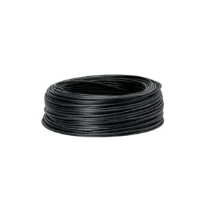 Rollo de 100 metros de cable THW CCA 14 AWG negro, Basic 40217