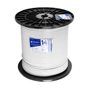 Metro de cordón dúplex flexible SPT 14 AWG en carrete 500 m 40042