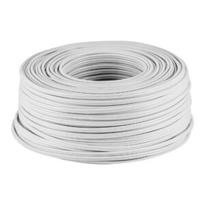 Rollo de 100 m de cordón dúplex flexible SPT 18 AWG, Volteck 46069