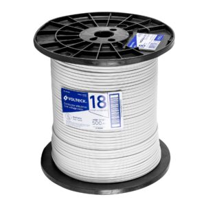 Metro de cordón dúplex flexible SPT 18 AWG en carrete 500 m 40045