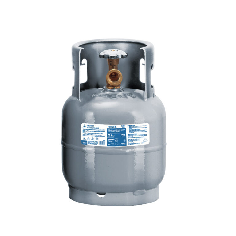 Cilindro portátil para gas LP, 2kg (4.5lb) Foset 45587