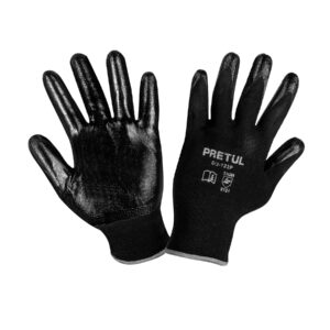 Guantes de nylon recubiertos de nitrilo, G, PRETUL 20028