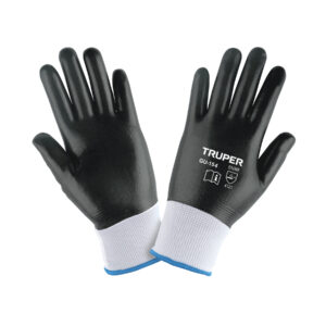 Guantes de poliéster con recubrimiento de nitrilo, XG Truper 103826