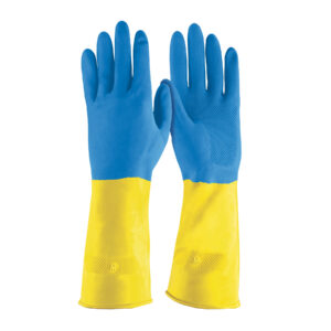 Guantes de látex reforzados para limpieza, M, TRUPER 15268