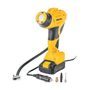 Inflador de aire, 20V, 1 batería 2Ah, PRETUL 29074