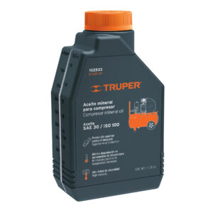 Aceite mineral para compresor 1000ml (34oz), Truper 102533