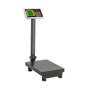 Báscula electrónica de plataforma, plegable, 100 kg. Pretul 28461