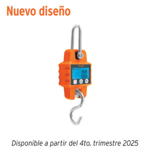 Báscula electrónica colgante, de pilas, 300 kg, Truper 100788