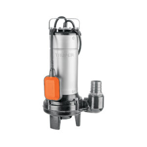 Bomba sumergible acero inox./hierro, a.sucia,1-1/2HP, TRUPER 104078