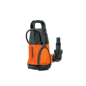 Bomba sumergible plástica, 1/2 HP para agua limpia, TRUPER 12601