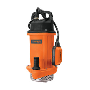 Bomba sumergible hierro fundido, agua limpia, 1 HP, TRUPER 100171