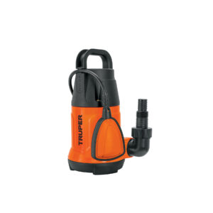 Bomba sumergible plástica, 1 HP para agua limpia, TRUPER 12602