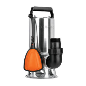 Bomba sumergible acero inoxidable, agua sucia, 1 HP, TRUPER 12607