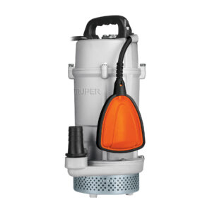 Bomba sumergible cubierta aluminio, agua limpia, 3/4HP, TRUPER 15002