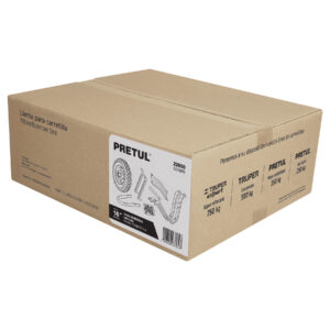 Caja c/llanta neumática y acc. p/carretilla roja PRETUL 22650