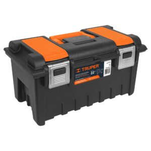 Caja p/herramienta 22" c/compartimentos y broches metálicos 11812