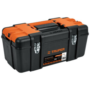 Caja p/herramienta 20" con compartimentos, broches metálicos 102435