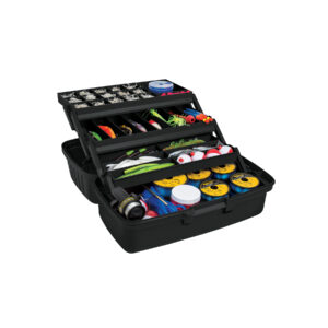 Caja para pesca de 16" con 3 bandejas deslizables, Truper 10539