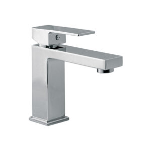 Monomando corto para lavabo, cromo, FOSET KUBO 44066
