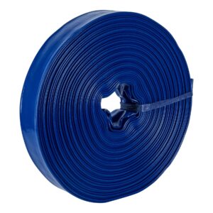 Rollo de manguera plana de 2" x 50m de descarga p/motobomba 100862