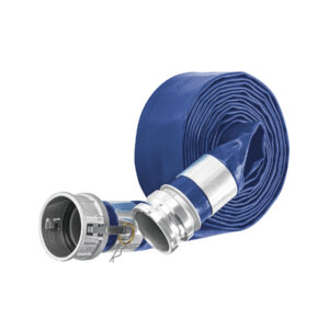 Rollo de manguera plana 3" x 7.5m de descarga c/conexiones 103649