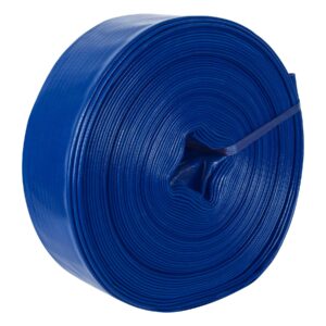 Rollo de manguera plana de 4" x 50m de descarga p/motobomba 100867