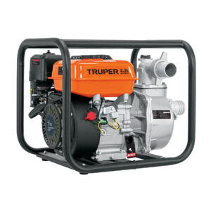 Motobomba autocebante 2"x2", gasolina 7HP, agrícola, TRUPER 17116