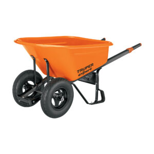 Carretilla 7ft3 Expert plástica, 2 llantas, bastidor metálico 103007