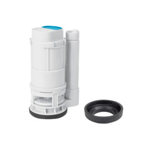 Válvula de descarga dual para WC de 2 piezas, 2" con empaque 44159