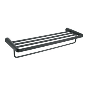 44288 Repisa portatoallas, negro, FOSET RIVIERA