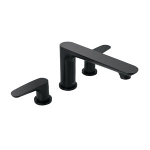 44110 Mezcladora para tina romana, negro, FOSET RIVIERA