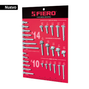 56016 Exhibidor de pijas cabeza hexagonal, FIERO