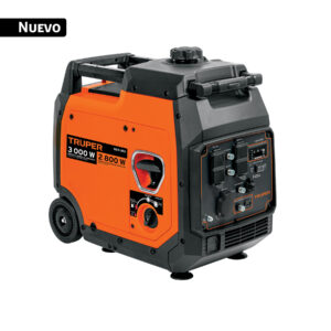 103773 Generador inversor silencioso 3 kW, encendido manual, TRUPER
