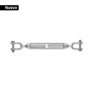 43954 Tensor forjado 1/2" quijada - quijada, galvanizado, FIERO