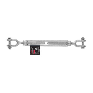 43953 Tensor forjado 3/8" quijada - quijada, galvanizado, FIERO